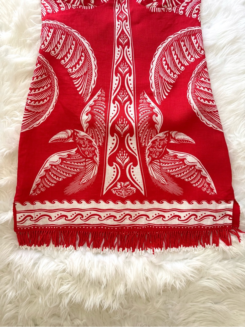 FARM Rio Majestic Coconut Tree Linen Mini Dress, NWT 🇧🇷 - Picture 9 of 15